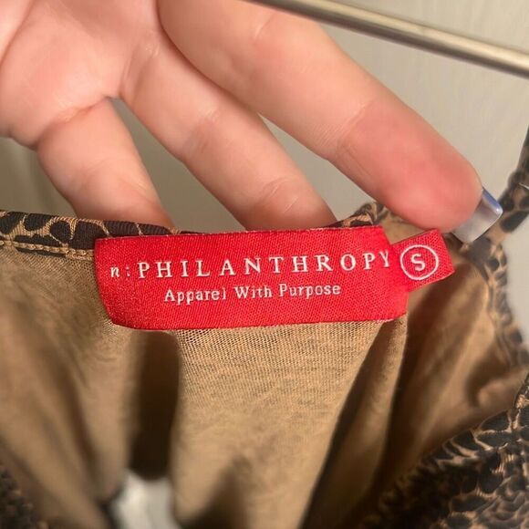 ✨N:PHILANTHROPY Peppermint Sz Small Bodysuit in Sugar Cheetah✨ - Picture 14 of 15